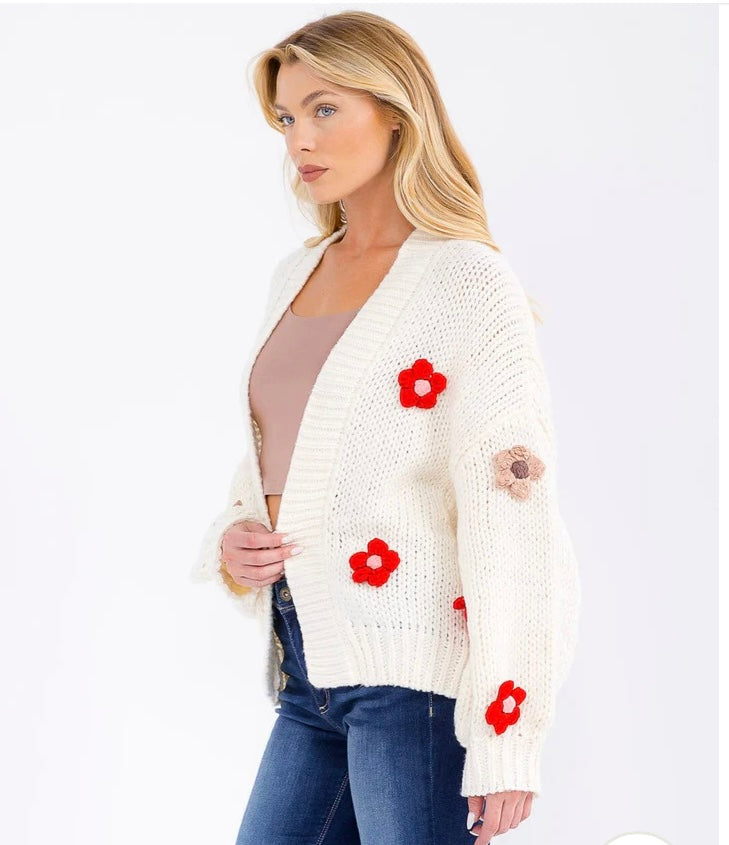 Bloom and Cozy Knit Sweater