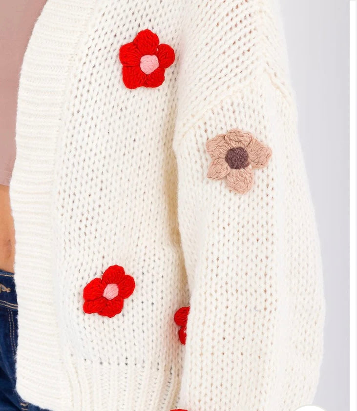Bloom and Cozy Knit Sweater