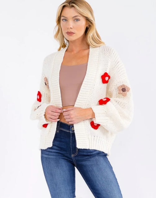 Bloom and Cozy Knit Sweater