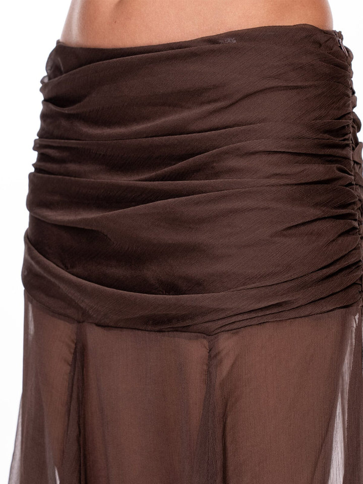Riveiera Rouched Skirt