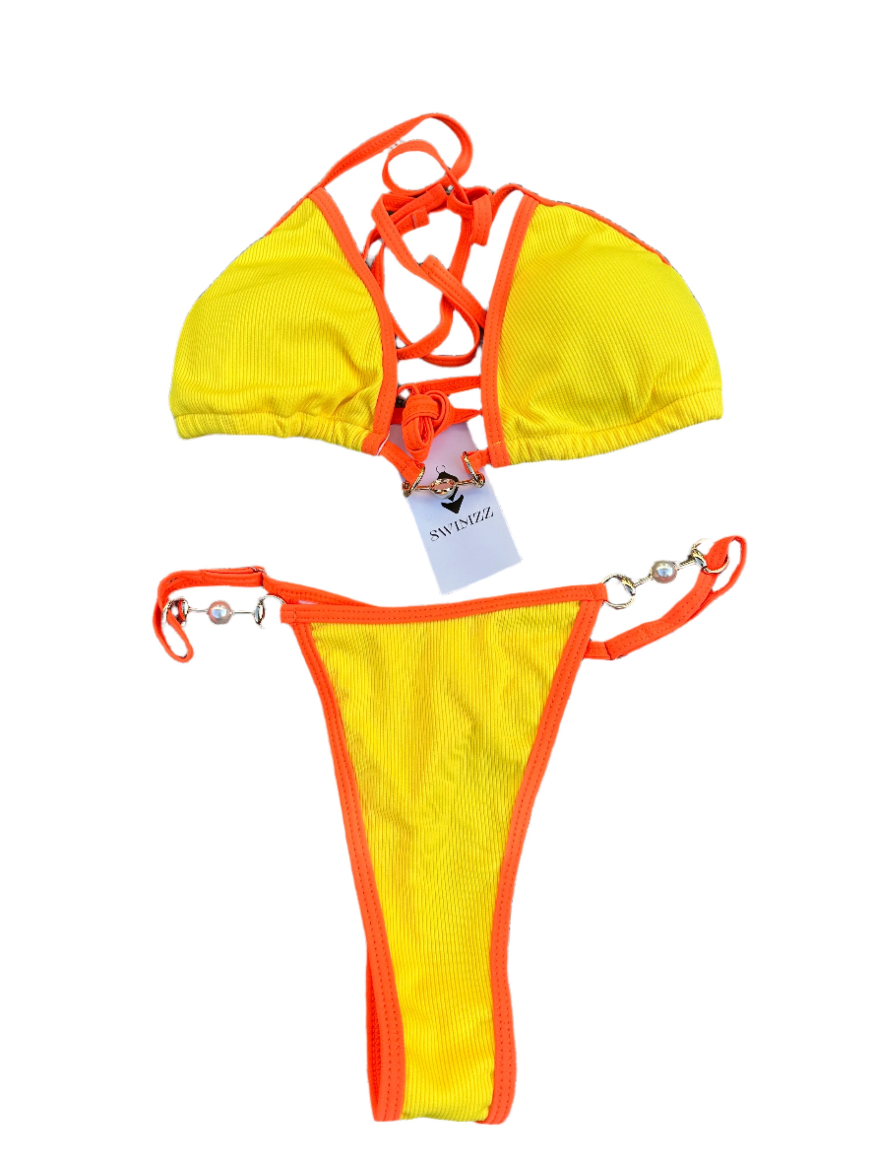 Aperol Spritz Bikini Set