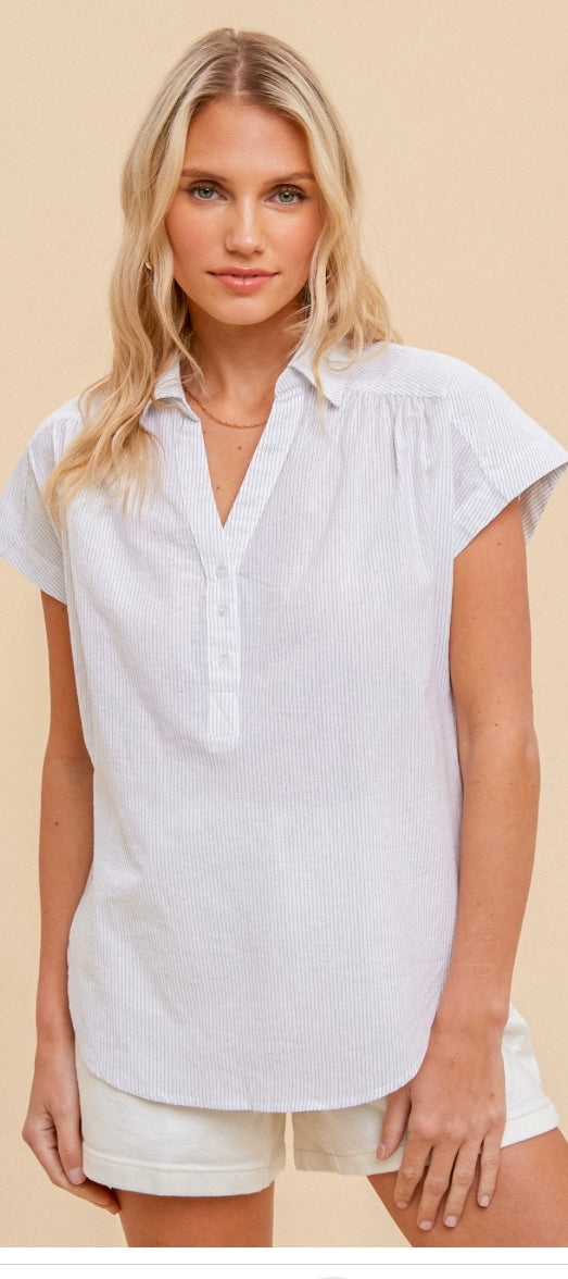 Women Cotton Shirt | Leila Cotton Shirt | Swimzz