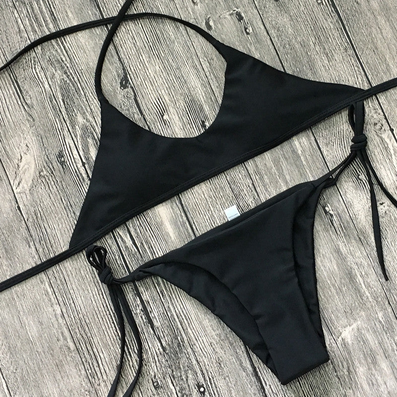 Mint Julep Triangle Bikini Set