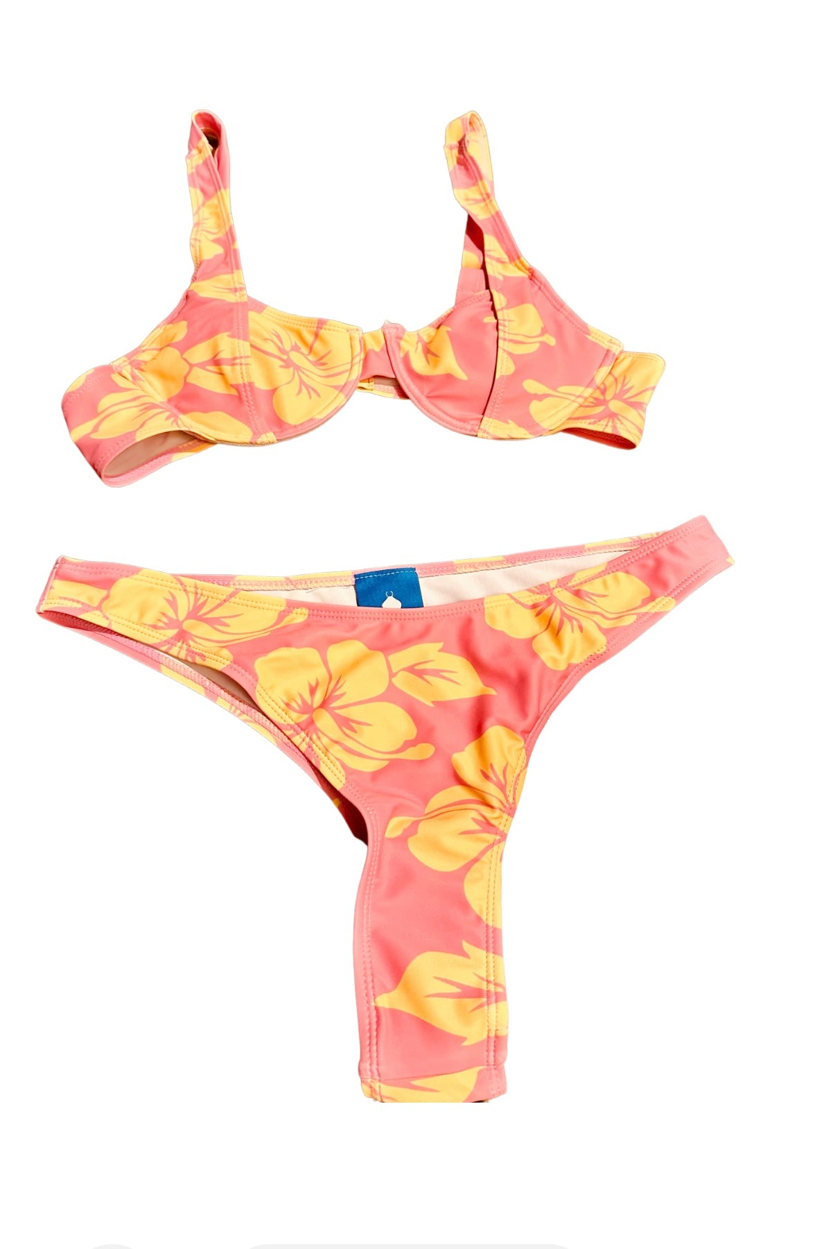 Spring Fling Floral Bikini Set